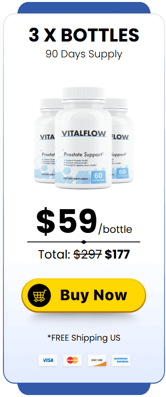 vitalflow 3 bottles price